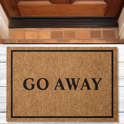 Paillasson Partir Personnalisé Introvert Funny Doormat