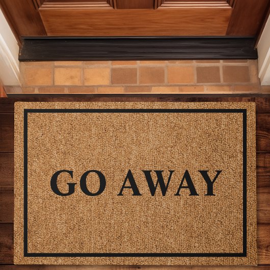 Paillasson Partir Personnalisé Introvert Funny Doormat