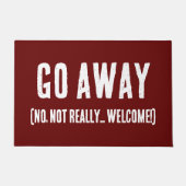 Paillasson Partir - Porte d'accueil (Devant)