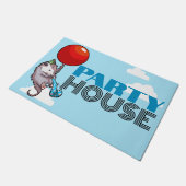 Paillasson PARTY HOUSE Funny Possum Balloon flottant Opossum (Incliné)