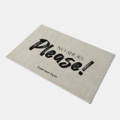 Paillasson Pas de chaussures s'il vous plaît (Incliné)