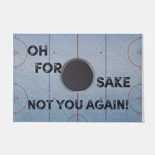 Paillasson Pas toi, encore Doormat, Citations Drôle  (Devant)