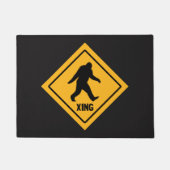Paillasson Passage à pied | Sasquatch Xing Sign | Squatch (Devant)
