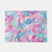 Paillasson Pastel Abstract Ribbon Pattern (Devant)