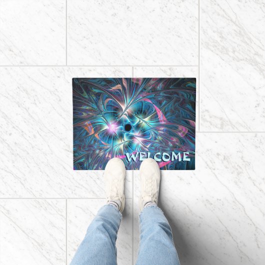 Paillasson Pastel Plastic - Bienvenue (Intérieur)