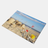 Paillasson Pâté de sable à la plage (Incliné)