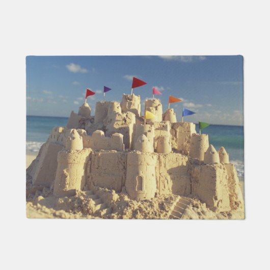 Paillasson Pâté de sable sur la plage (Devant)