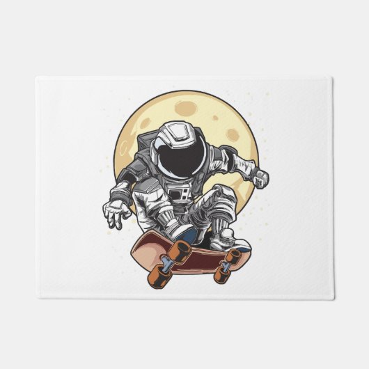 Paillasson Patin Astronaute (Devant)
