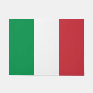 Paillasson Patriotique italien de drapeau de l'Italie