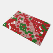 Paillasson Patters de Groovy Funky Mod Retro Christmas (Incliné)