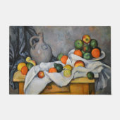 Paillasson Paul Cezanne - Rideau, bol de jug et de fruits (Devant)