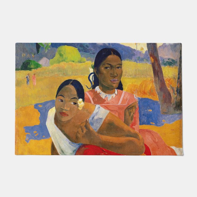 Paillasson Paul Gauguin - Quand Vous Marierez-Vous ? (Devant)