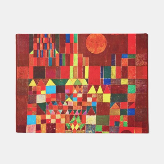 Paillasson Paul Klee - Château Et Soleil (Devant)