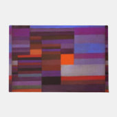 Paillasson Paul Klee Fire Le Soir Art Abstrait (Devant)