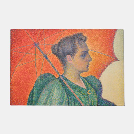 Paillasson Paul Signac - Femme avec un parasol (Devant)