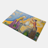 Paillasson Paul Signac - Femmes dans le puits (Incliné)