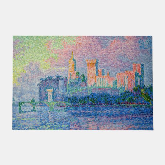 Paillasson Paul Signac - Le Palais Pape, Avignon (Devant)