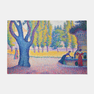 Paillasson Paul Signac - Saint-Tropez, Fontaine des Lices