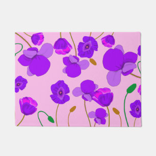 Paillasson Pavot (Papaver somniferum) Lilac
