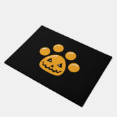 Paillasson Paw chien d'Halloween (Incliné)