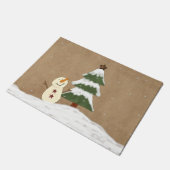 Paillasson Pays Noël Arbre Porte Mat (Incliné)