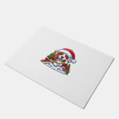 Paillasson Peace Hound Hound Feux de Noël Chien Femmes (Incliné)