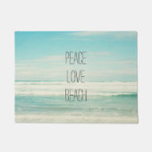 Paillasson Peace Love Beach (Devant)