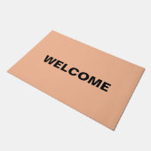 Paillasson Peach Fuzz Est Belle Et Souhaitable (Incliné)