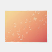 Paillasson Peach Music (Devant)
