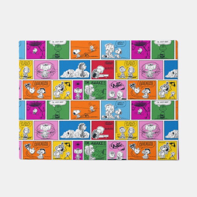 Paillasson PEANUTS | Classic Comic Motif (Devant)