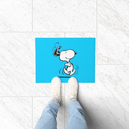 Paillasson Peanuts | Danse joyeuse de Snoopy (Intérieur)