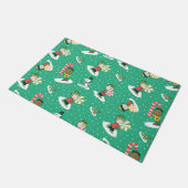 Paillasson Peanuts Peppermint Dreams Snowflake Motif (Incliné)