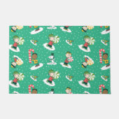 Paillasson Peanuts Peppermint Dreams Snowflake Motif (Devant)