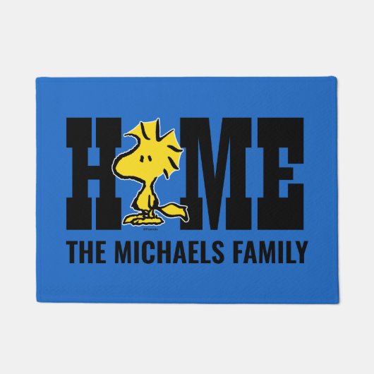 Paillasson Peanuts | Snoopy's Friend Woodstock (Devant)