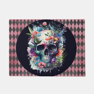 Paillasson Peau floral