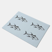 Paillasson Pêche maritime profonde - thon de truite saumonnée (Incliné)