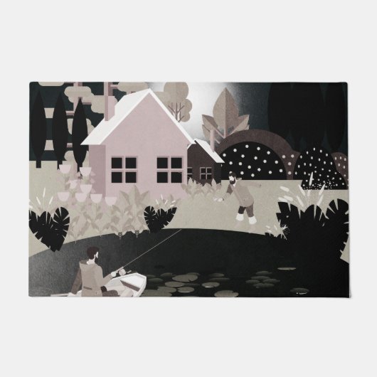 Paillasson Pêcheurs (Devant)