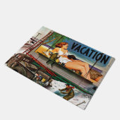 Paillasson Peintres en tableau en hiver par Stevan Dohanos (Incliné)