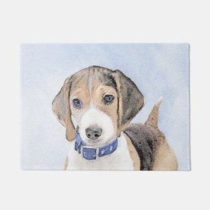 Paillasson Peinture beagle - Cute Original Chien Art