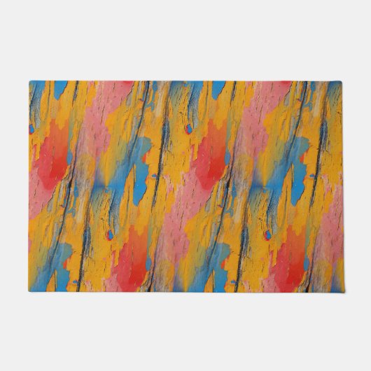 Paillasson Peinture colorée (Devant)