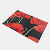 Paillasson Peinture d'art Red Poppies (Incliné)