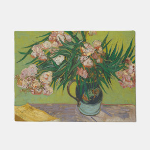 Paillasson Peinture de fleurs d'oléandre par Vincent Van Gogh