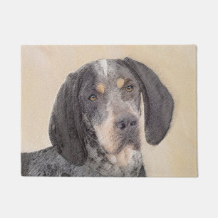 Paillasson Peinture de linge bluetick - mignon chien original