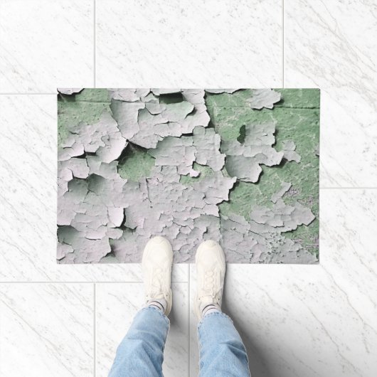 PAILLASSON PEINTURE DE PEELING ANCIENNE (Intérieur)