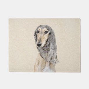 Paillasson Peinture de Saluki (Faune) - Cute art original de 