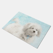 Paillasson Peinture en coton de Tuléar - Belle peinture origi (Incliné)