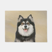 Peinture Lapphund Finlandaise - Joli art original 