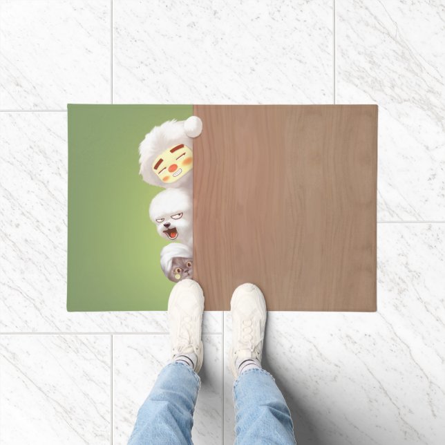 Paillasson Pékin Animaux Trio (Intérieur)