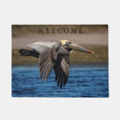 Paillasson Pélican en vol (Devant)