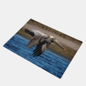 Paillasson Pélican en vol (Incliné)